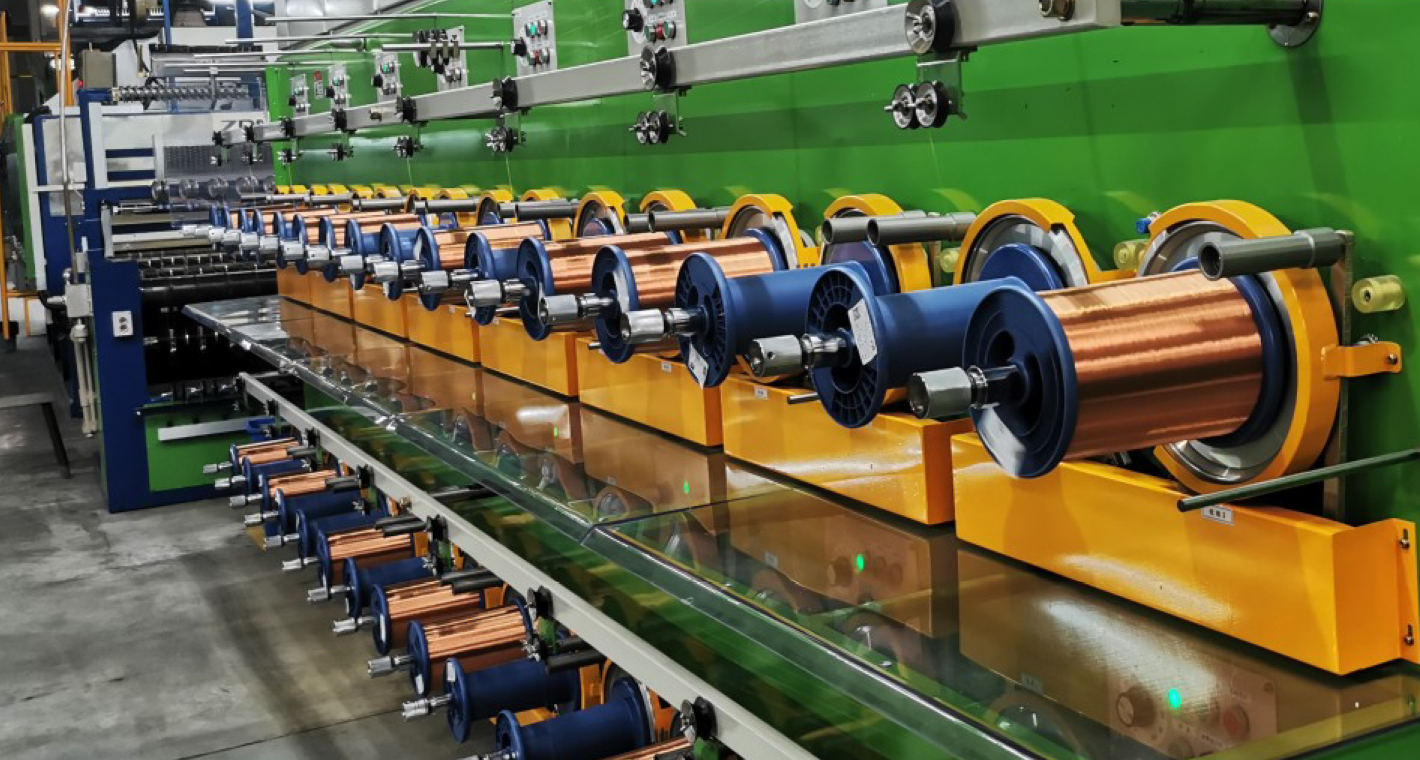 Circulation Copper Hot air circulation type round copper wire enameling machine - Jiangxi ...