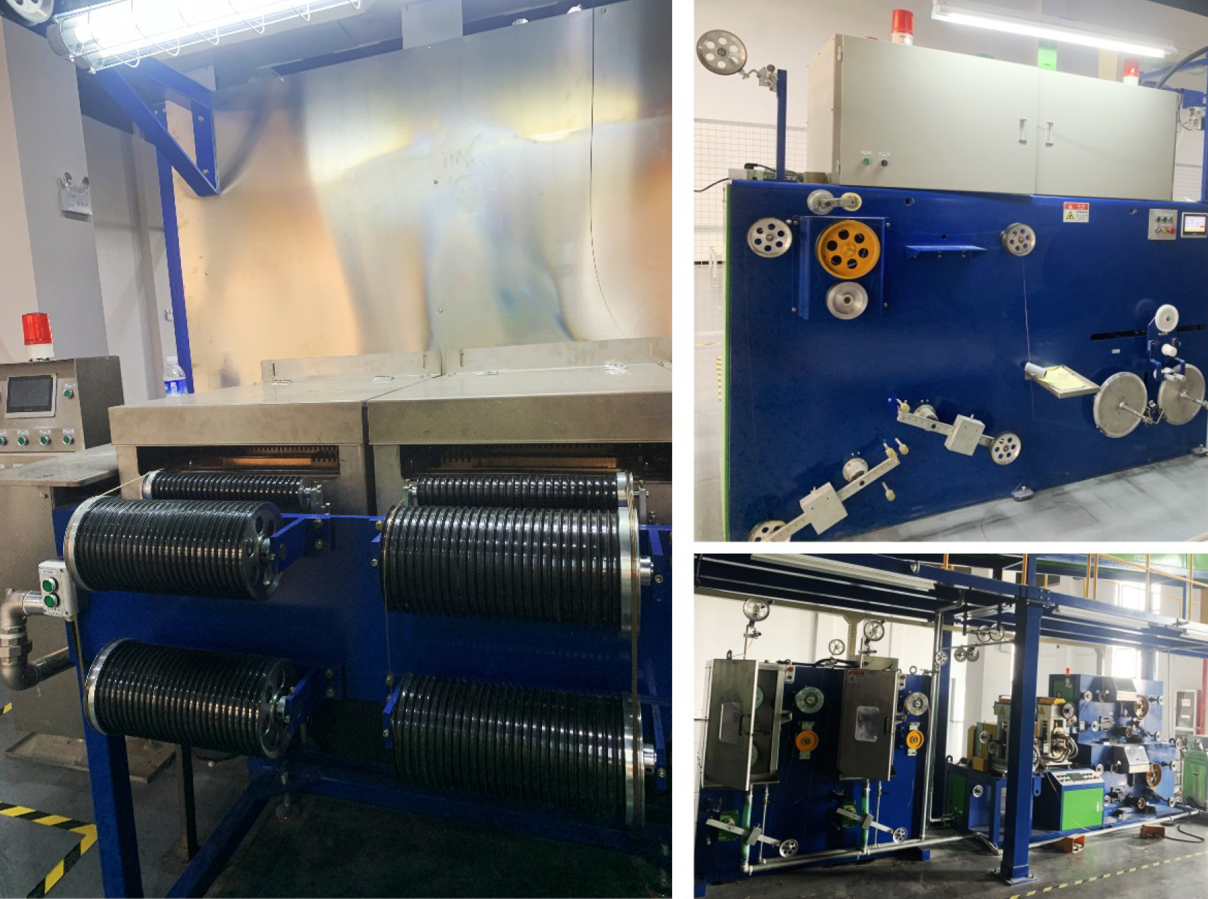 Flat Wire enamelling machine with inline drawing - Jiangxi ZDMG ...