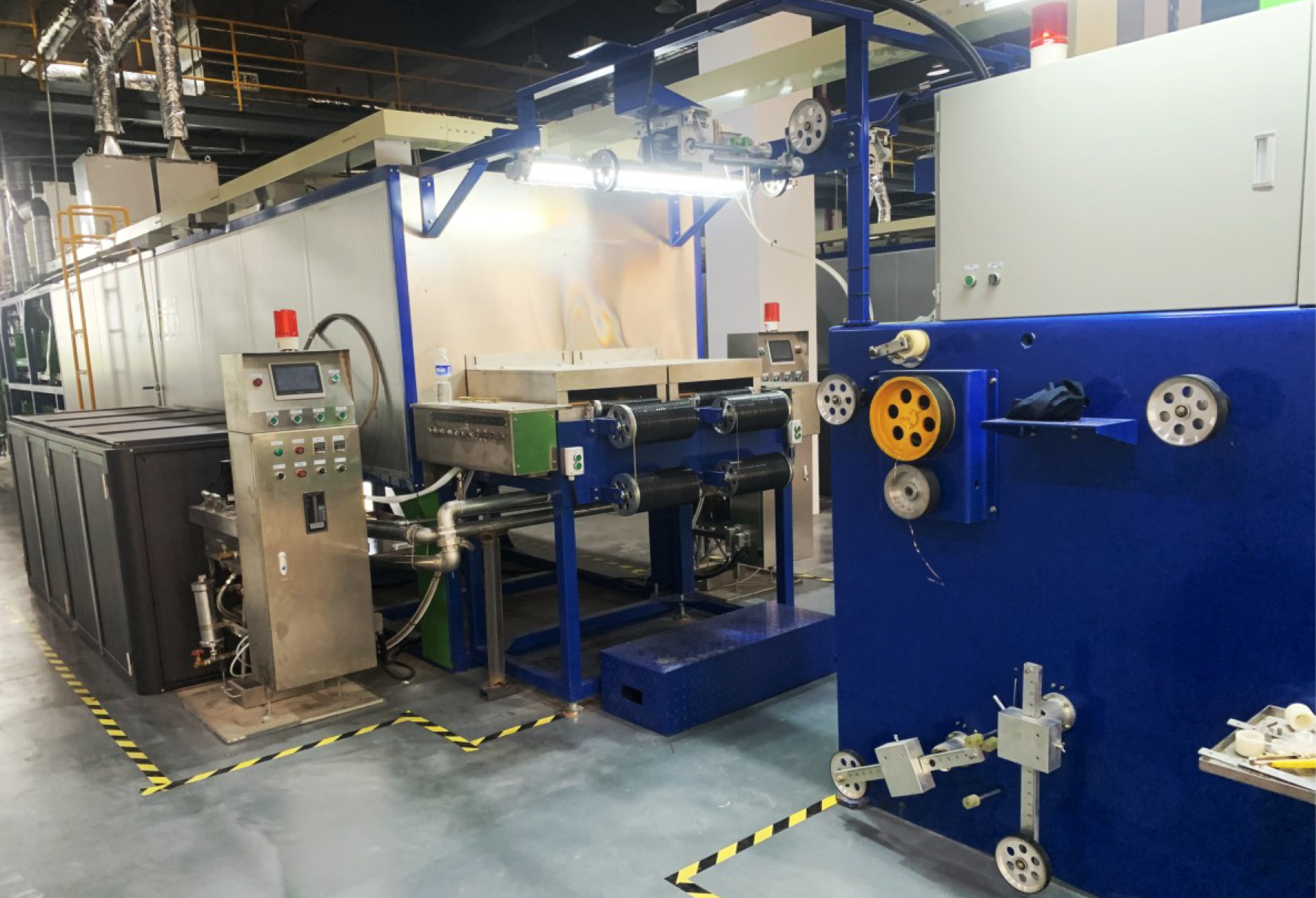 Flat Wire enamelling machine with inline drawing - Jiangxi ZDMG ...